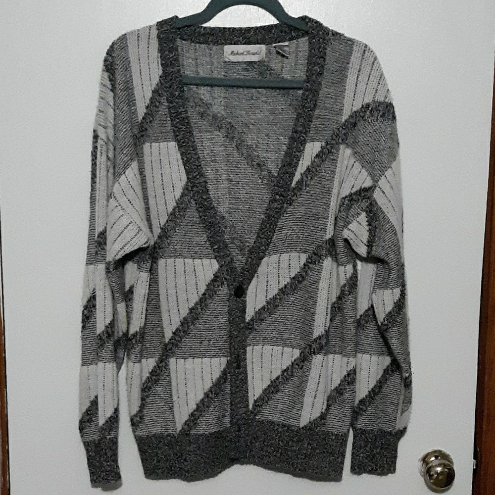 Michael Gerald Vintage Boyfriend Cardigan Sweater